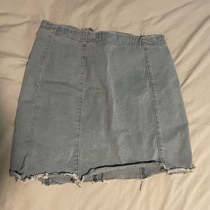 Denim skirt